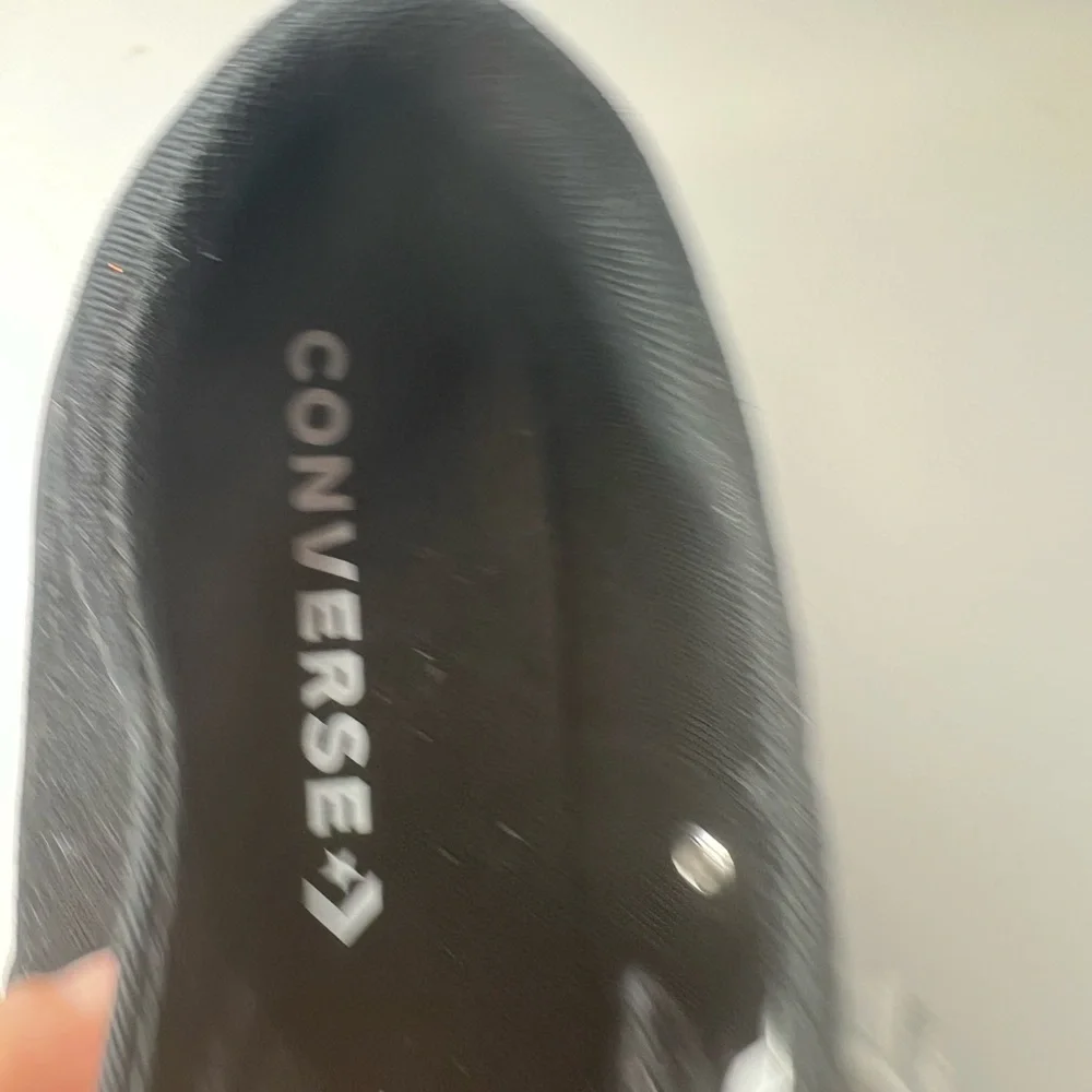Converse Chuck Taylor All Star Madison Sneakers - Black and White Low-Tops - Picture 4 of 7